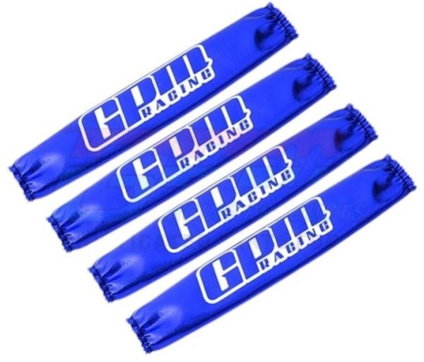 GPMTXM/SCOB Dämpfer-Schutz-Überzüge blau (4) GPM TRX